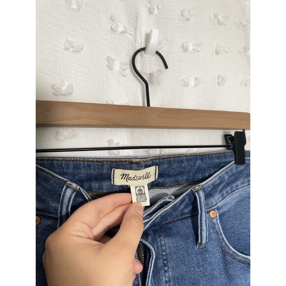 Madewell Jeans Womens 22W Blue Curvy Stovepipe Stretch Pockets Denim Straight - Picture 3 of 6